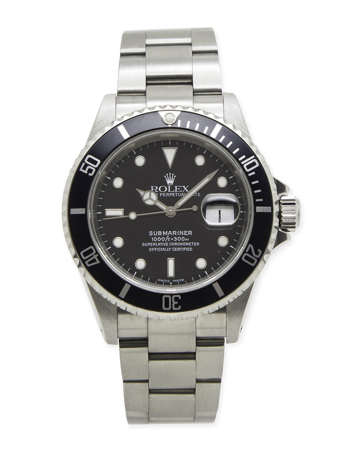 Classic Rolex Men s Submariner Watch