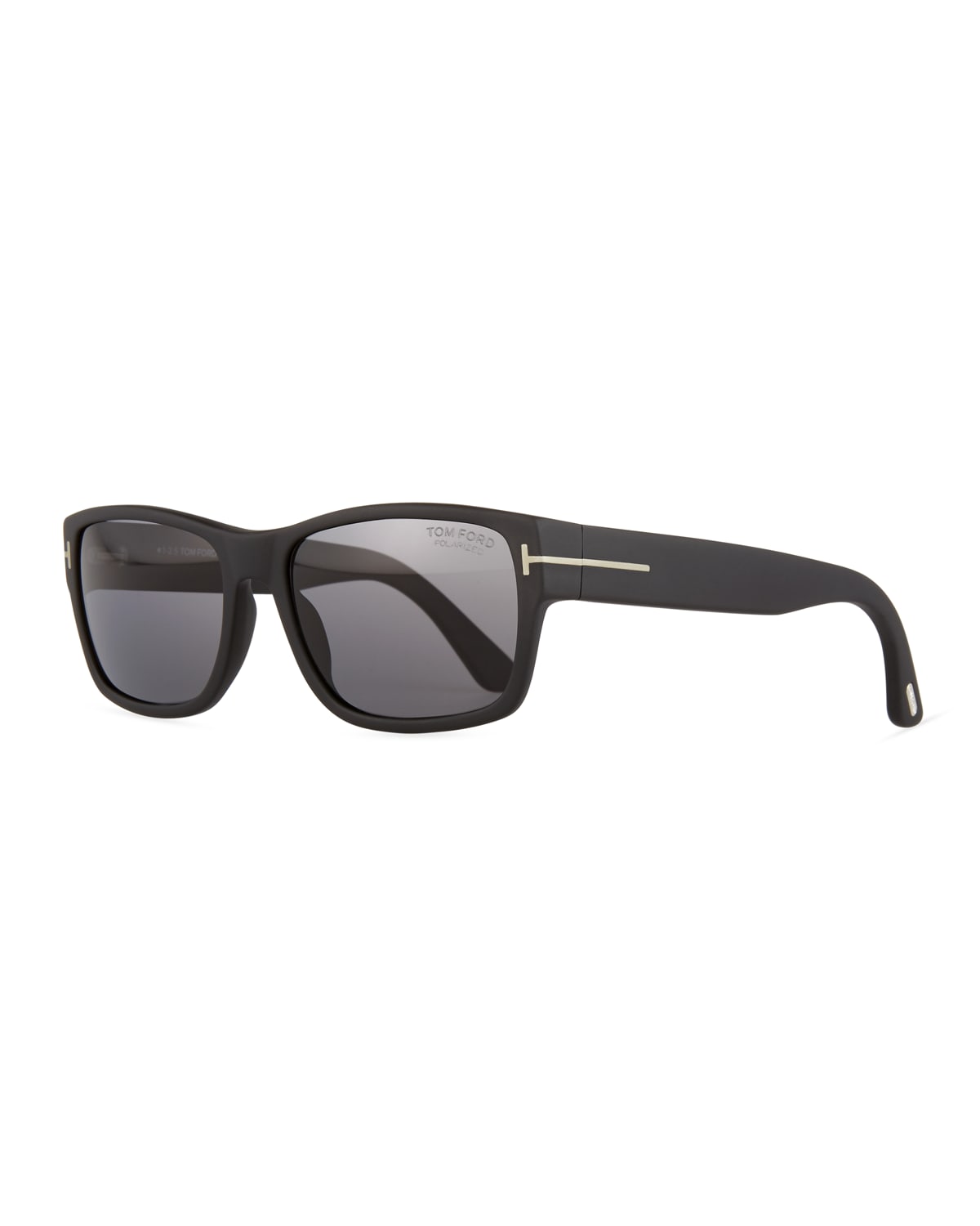 TOM FORD Mason Matte Polarized Sunglasses, Black