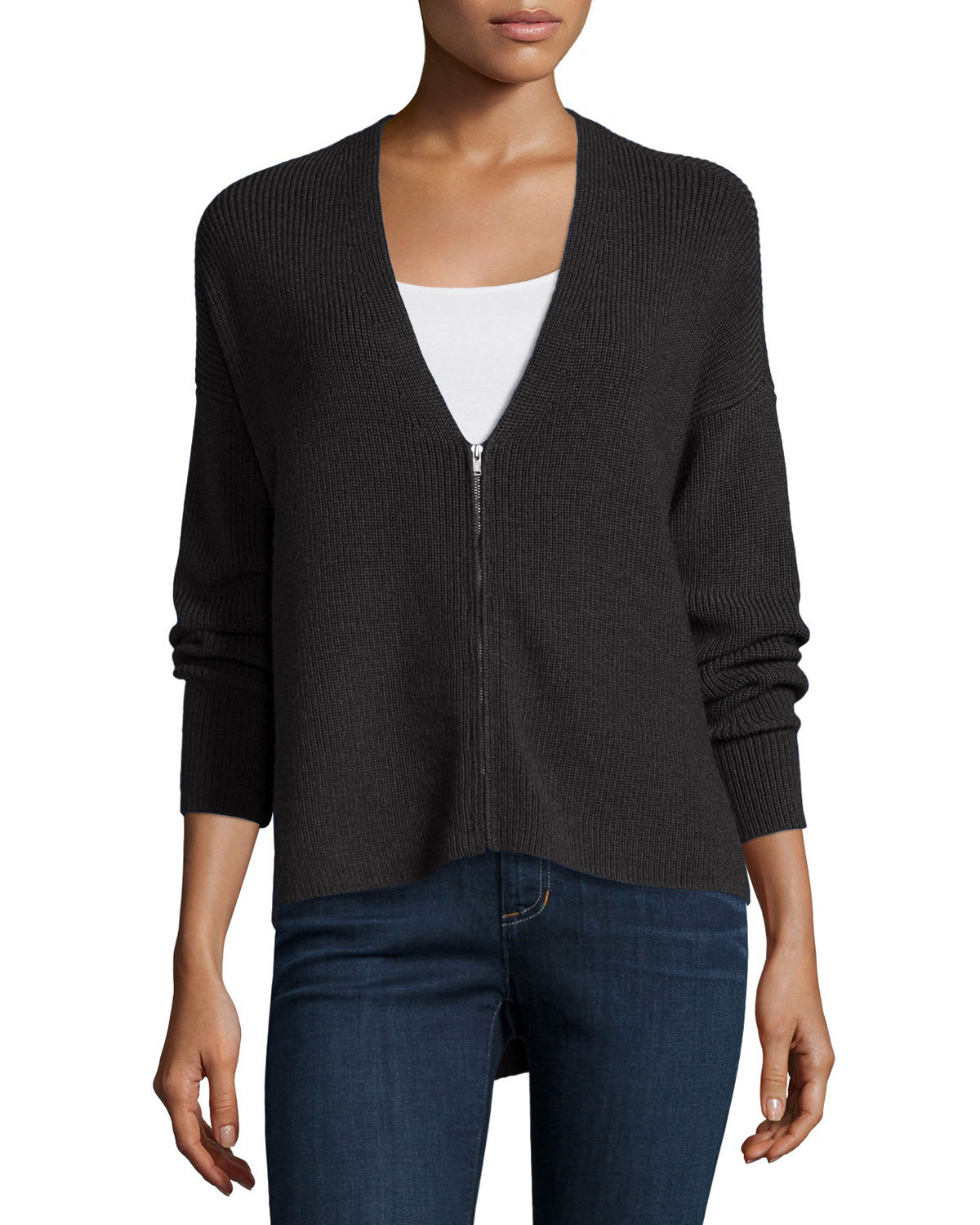 Eileen fisher merino 2025 boyfriend cardigan