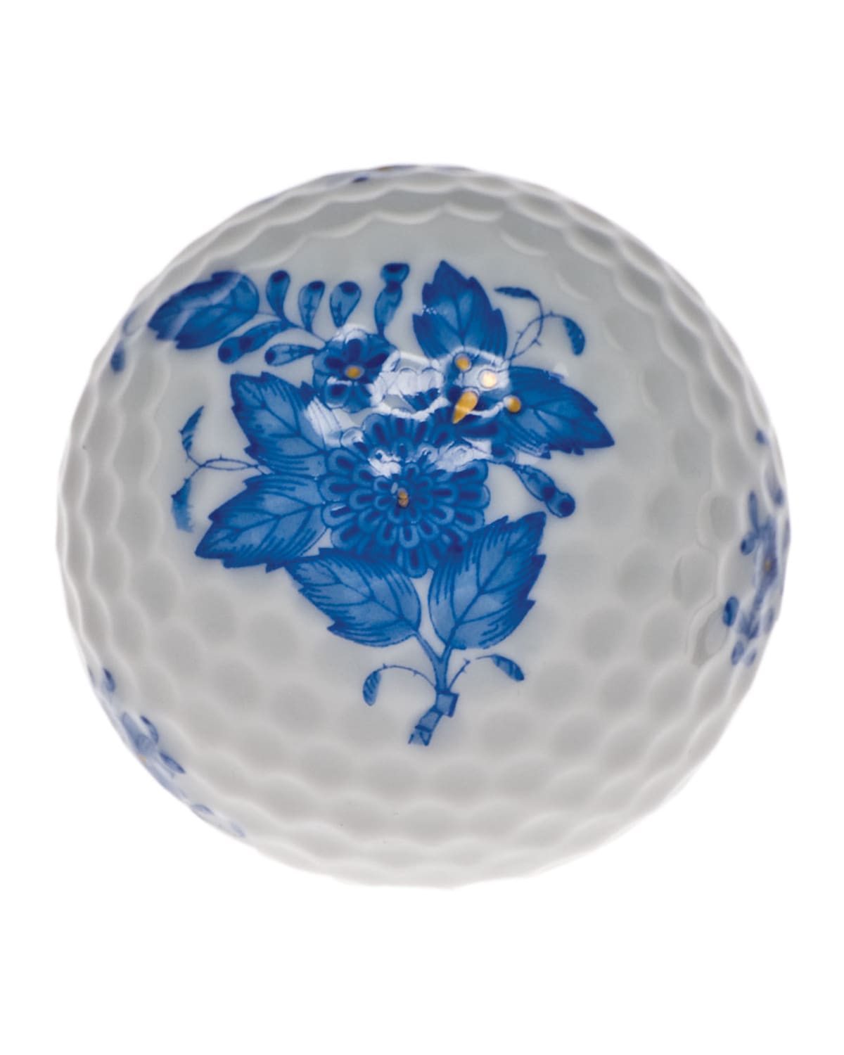 Herend Chinese Bouquet Green Golf Ball Neiman Marcus