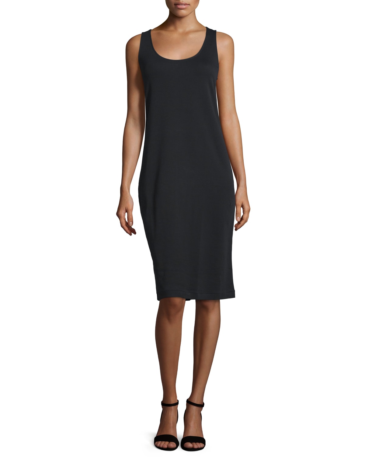 Joan vass midi outlet tank dress