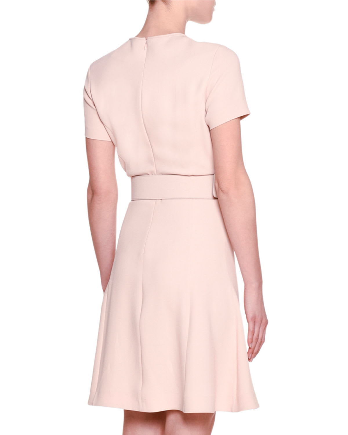 Stella mccartney 2025 belted keyhole dress