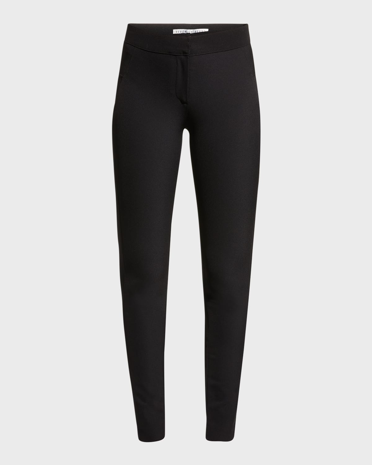 THE ROW Thilde Slit-Front Skinny Pants | Neiman Marcus