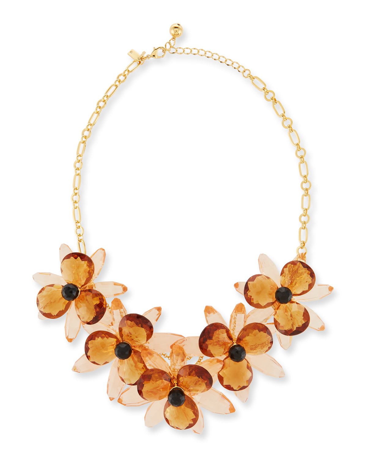 Kate spade clearance crystal flower necklace