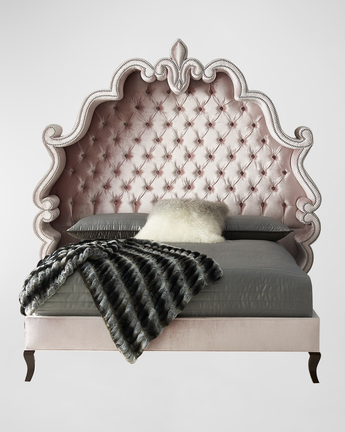 Haute House Grand Chez Tufted California King Bed Neiman Marcus