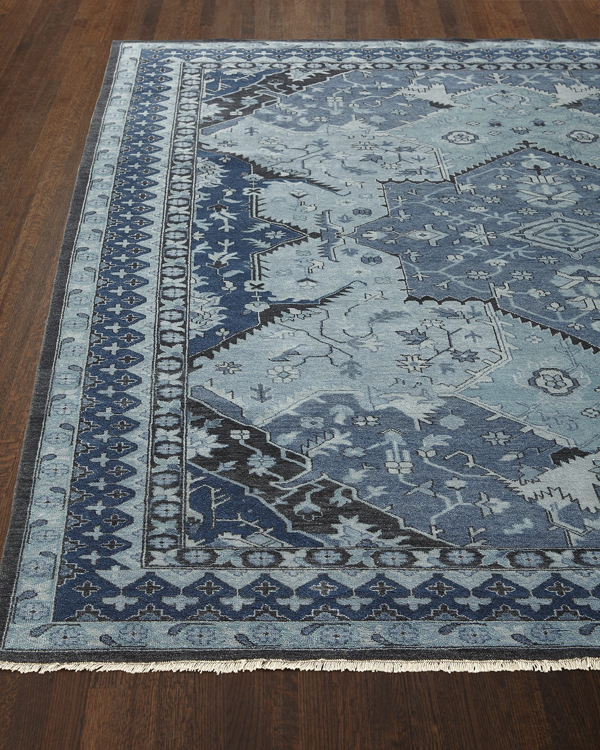 Ralph Lauren Home Reynolds Blue Rug, 10' x 14' Neiman Marcus