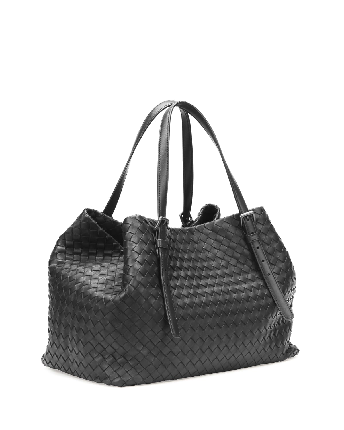 Neiman Marcus Black Tote Bag Make -Up Travel Bag