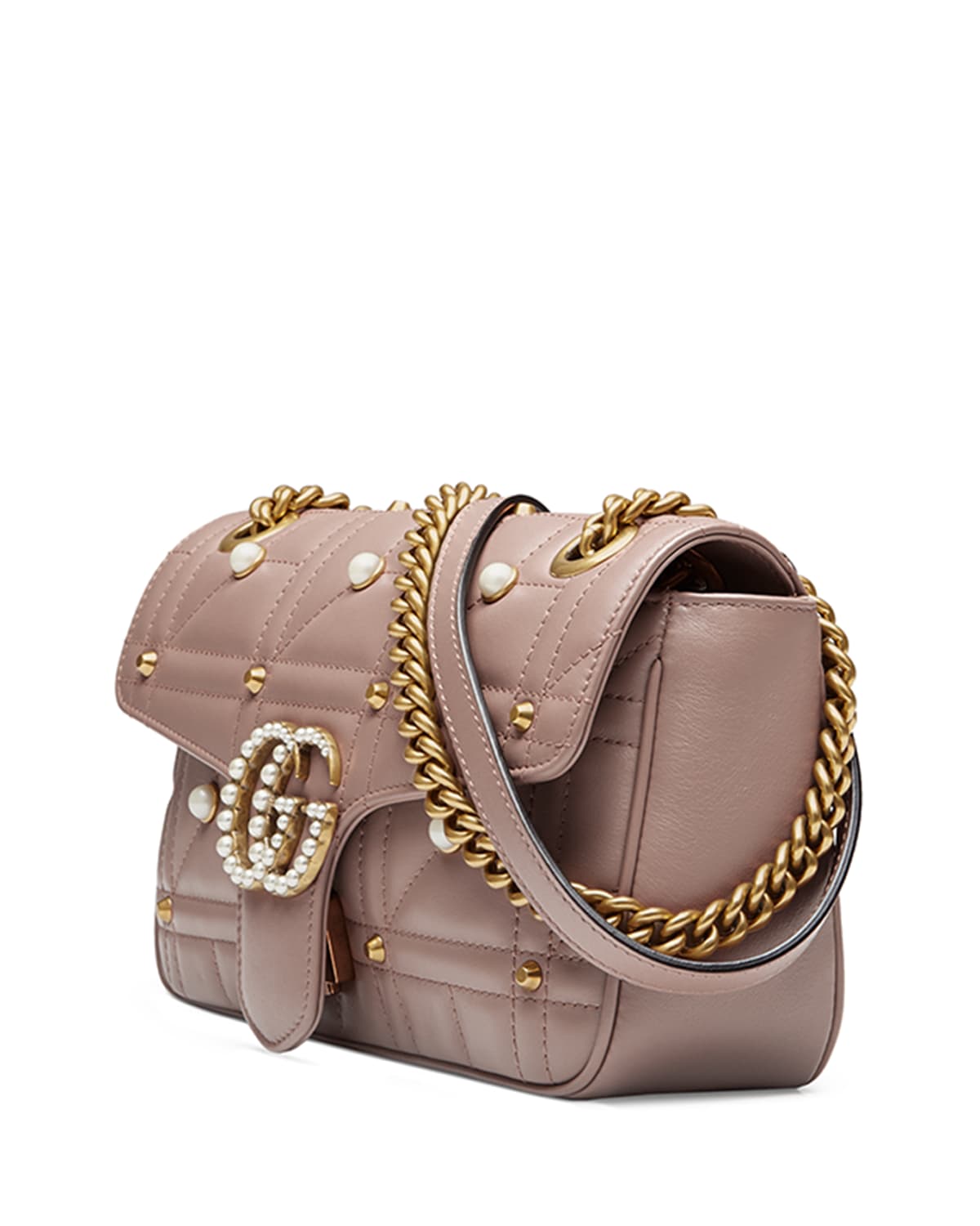 GG Marmont Small Pearly Shoulder Bag