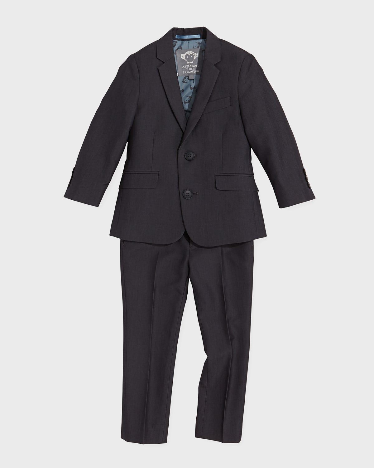 Appaman Boys' Two-Piece Mod Suit, Black, 2T-14 | Neiman Marcus