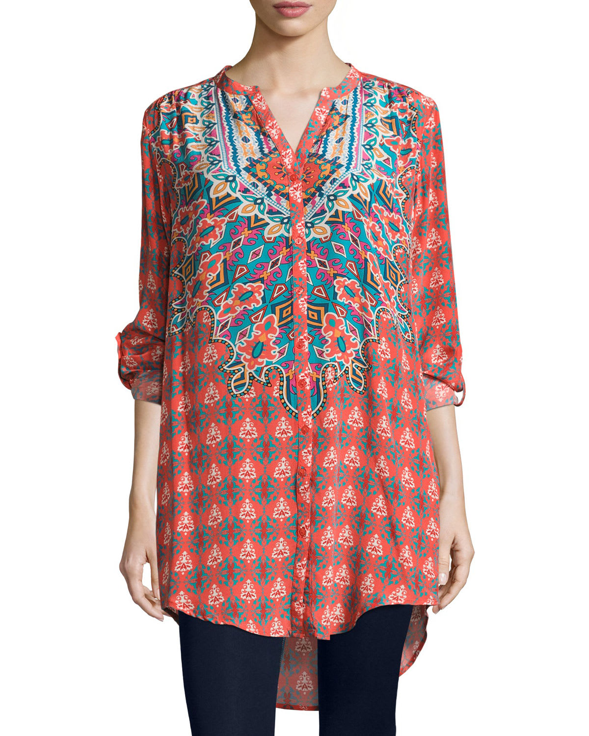 Floral Print Tunic