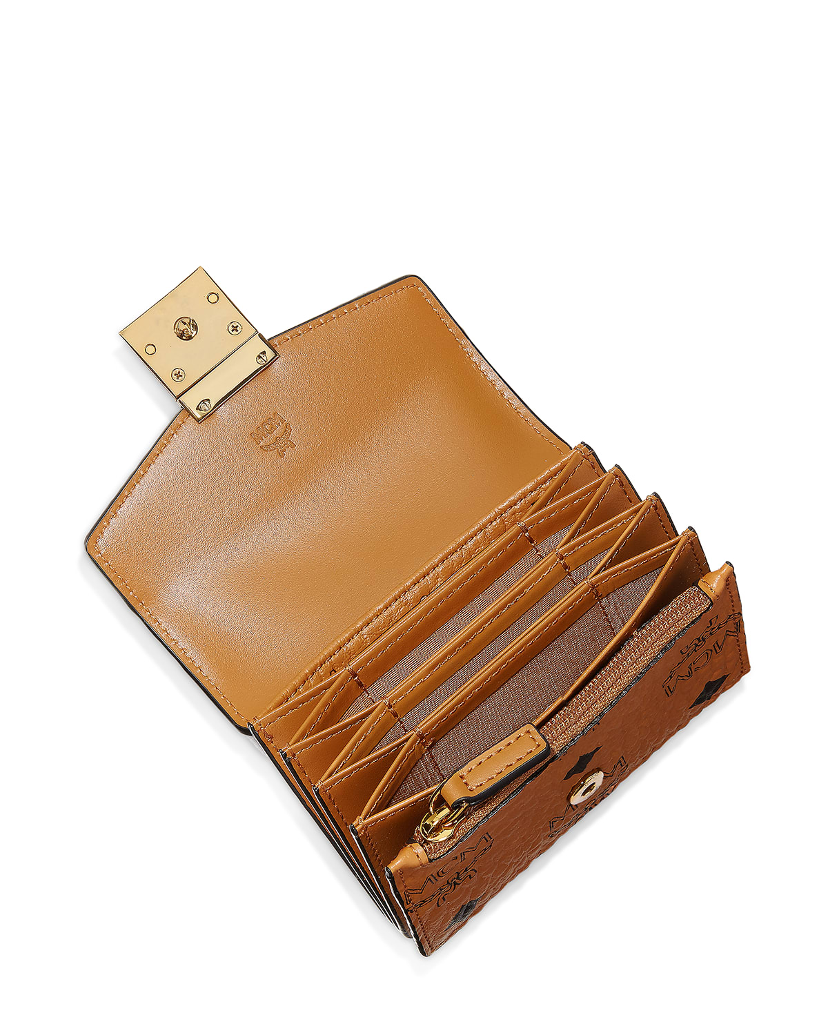 Mcm accordion wallet new arrivals