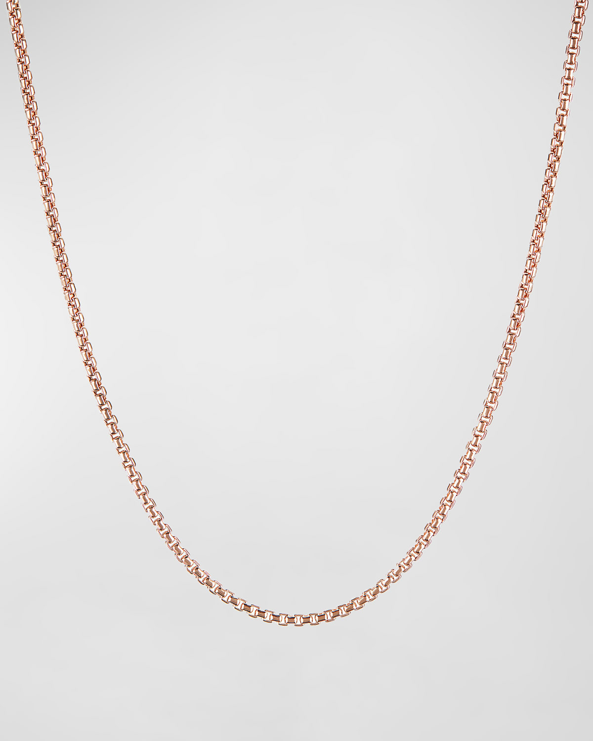 David Yurman Box Chain Necklace with Spiritual Bead Clasp | Neiman Marcus