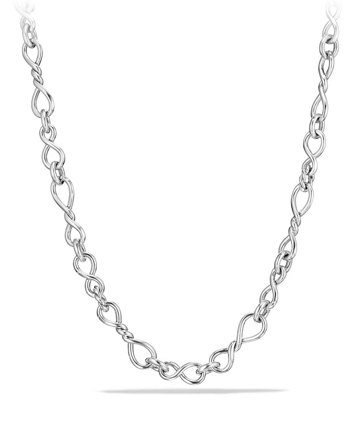 David Yurman Continuance Medium Sterling Silver Chain Necklace