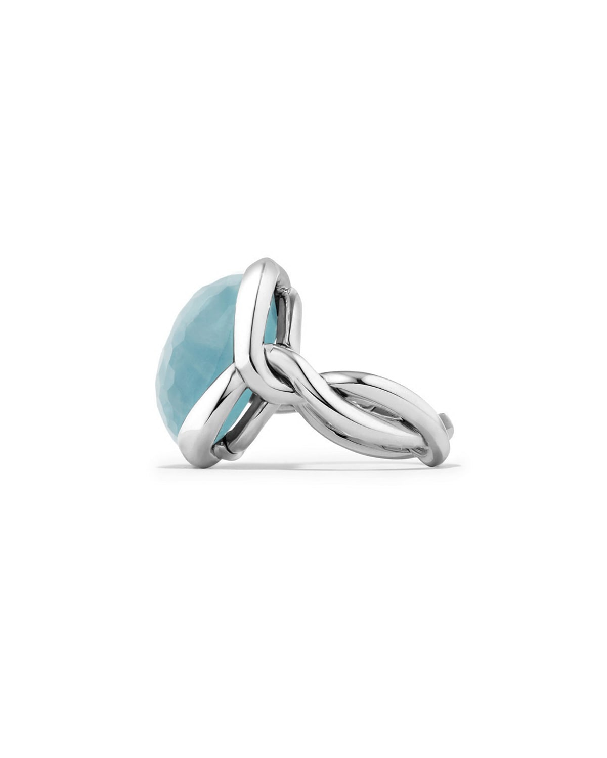 David Yurman Continuance Faceted 20mm Ring