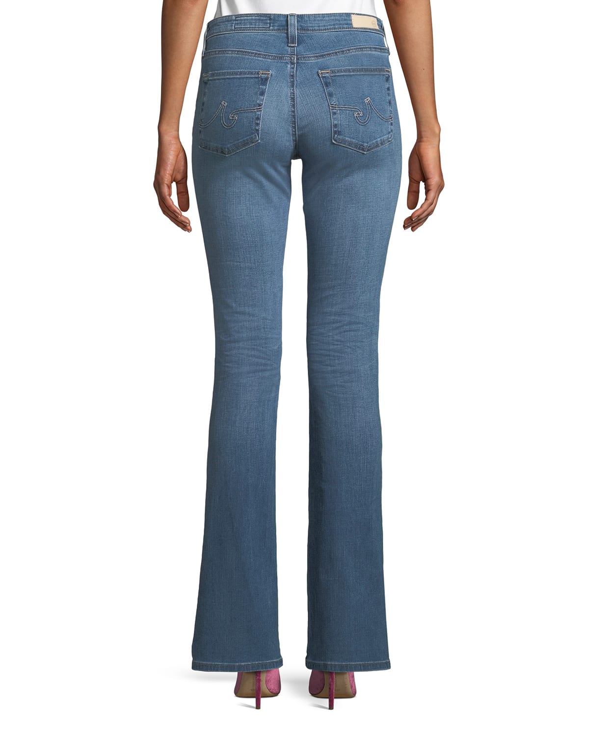 AG Angel 13 Years Mid Rise Boot Cut Jeans