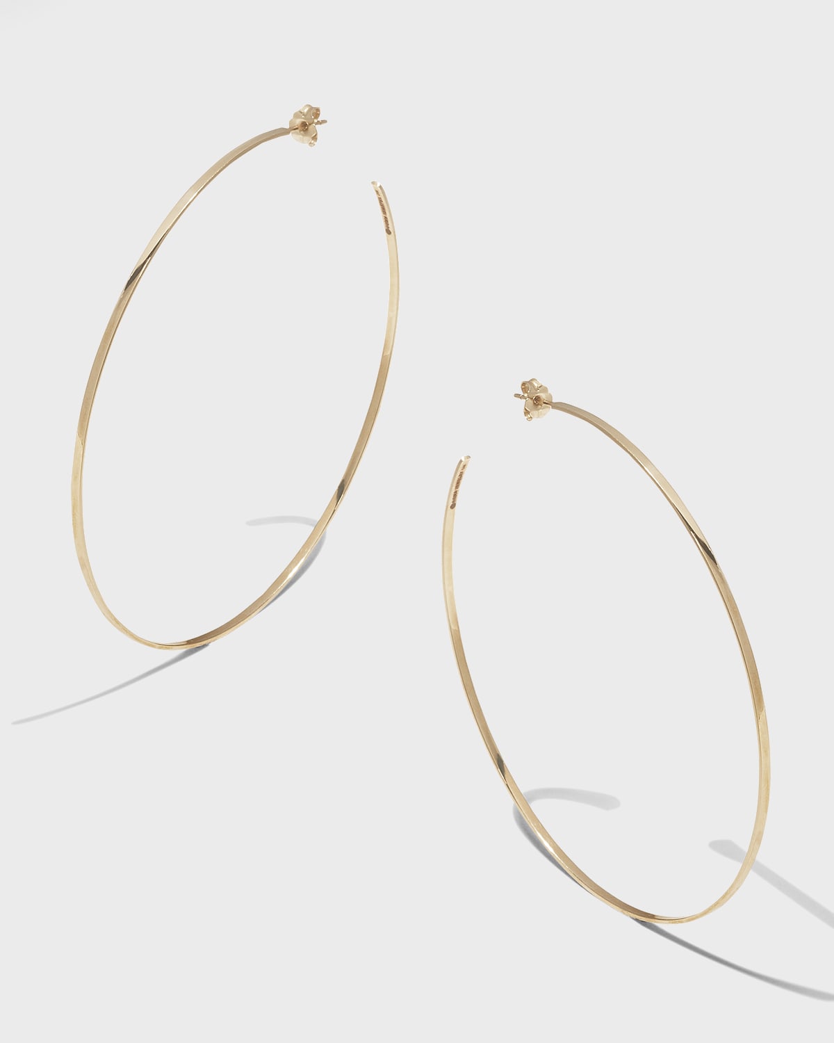 LANA Large Sunrise Hoop Earrings in 14K Gold Neiman Marcus