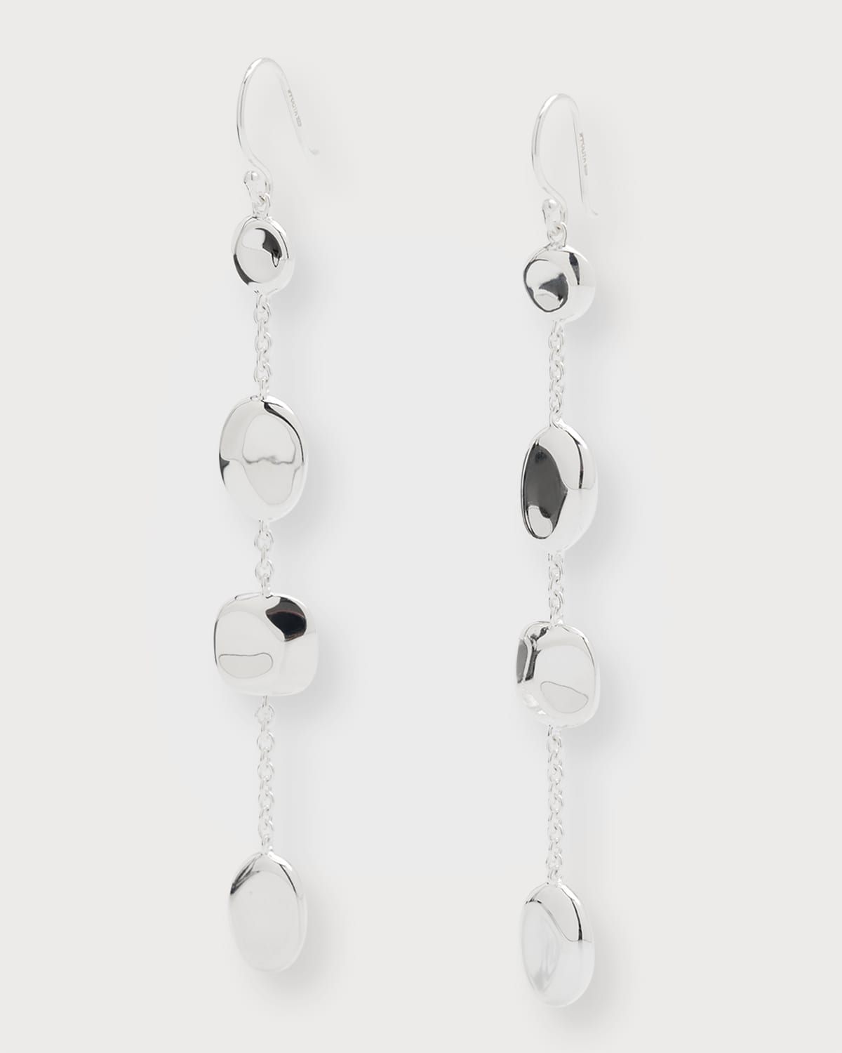 Onda earrings silver main image 1