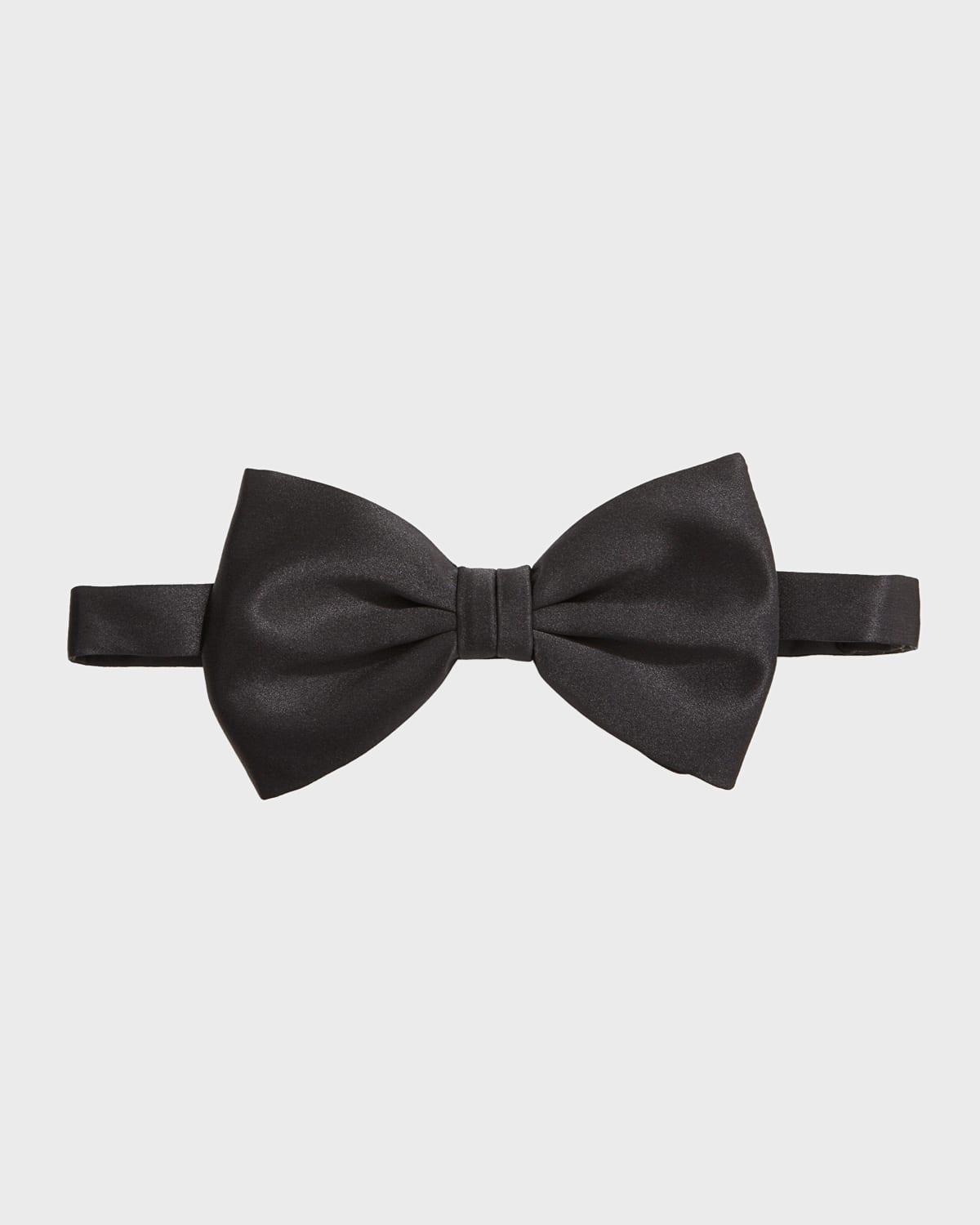 tied bow tie