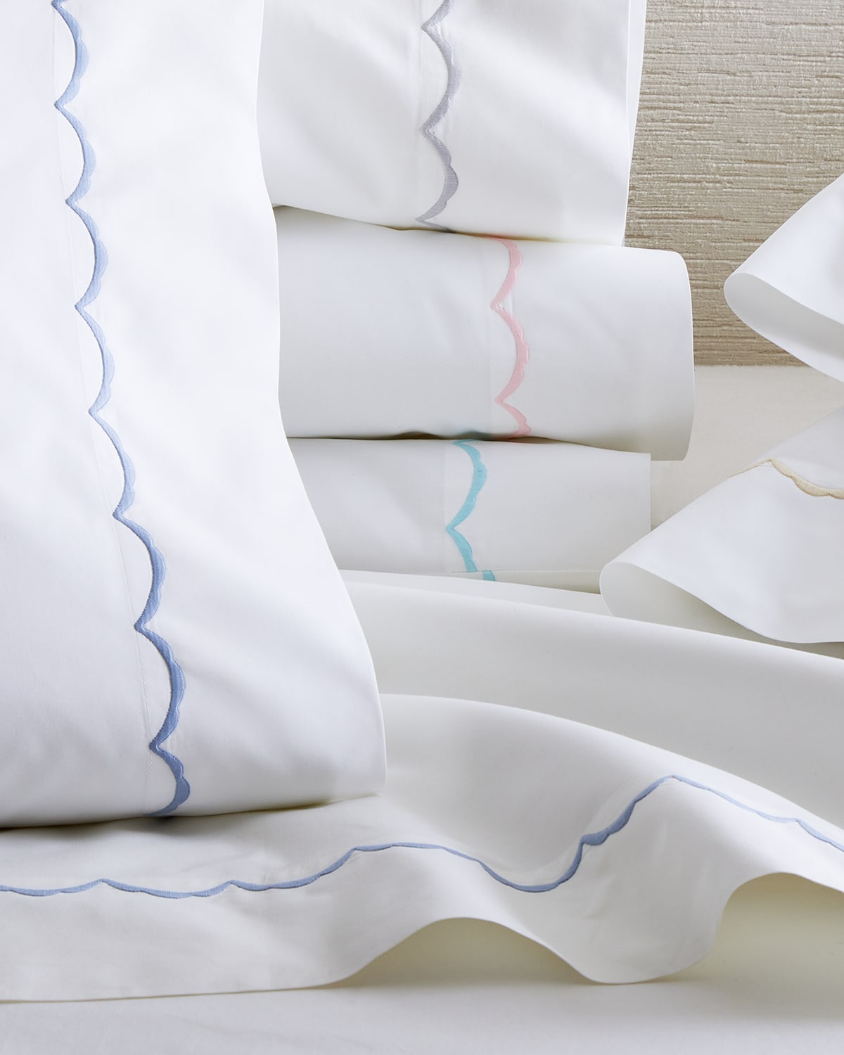 464-Thread-Count Percale Sheets | Neiman Marcus