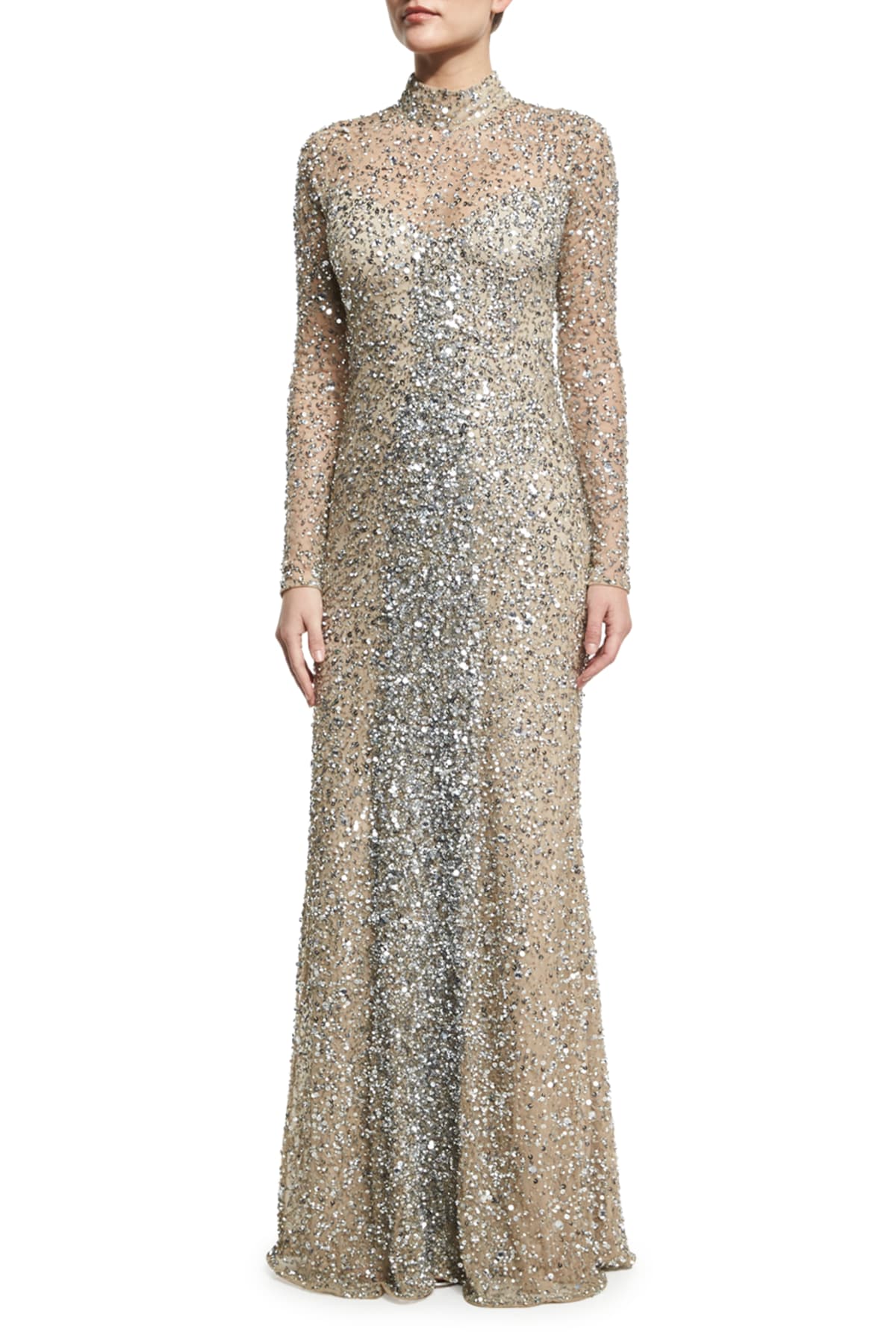 Parker black 2025 leandra sequin gown