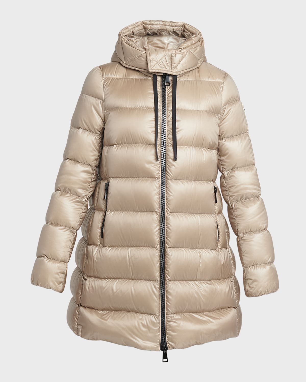Moncler Suyen Down Quilted Nylon Hooded Parka | Neiman Marcus