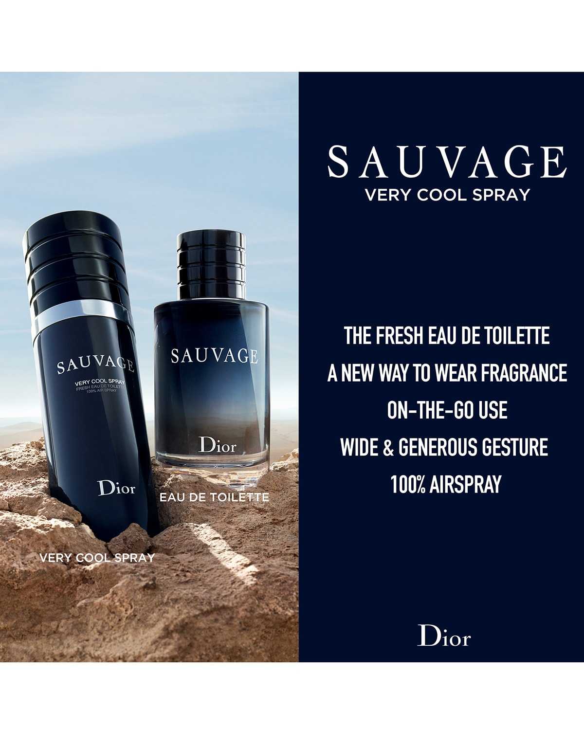 Sauvage very cool spray 2024 fresh eau de toilette