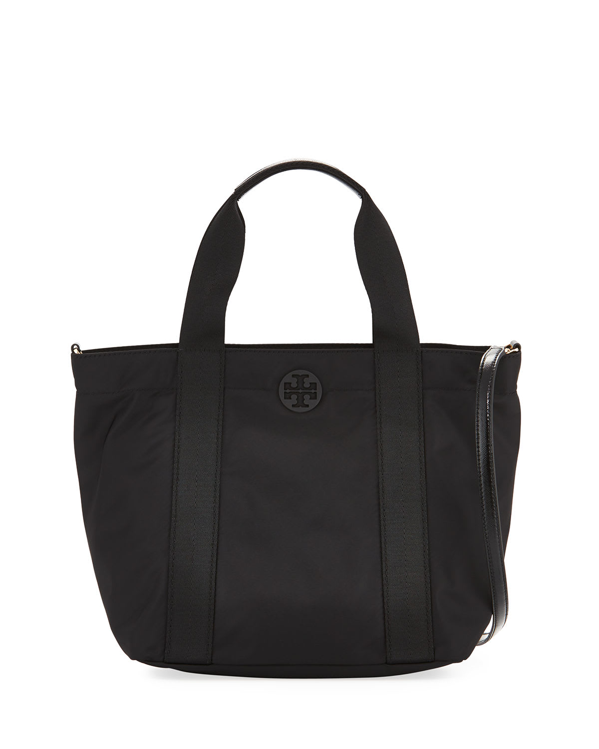 Tory Burch Quinn Small Zip-Top Nylon Tote Bag