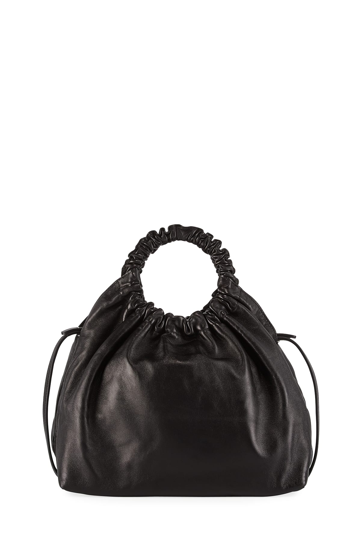 Medium Double Circle Bag in Lamb Leather