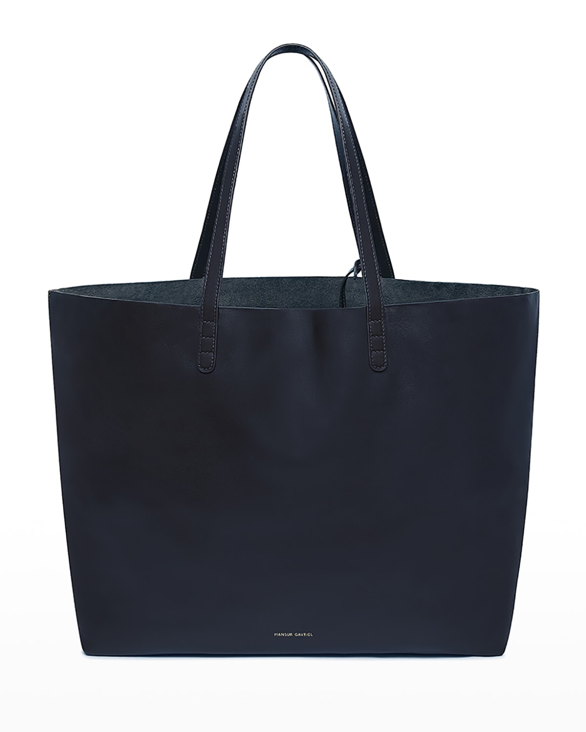 Oversized Lamb Leather Tote Bag