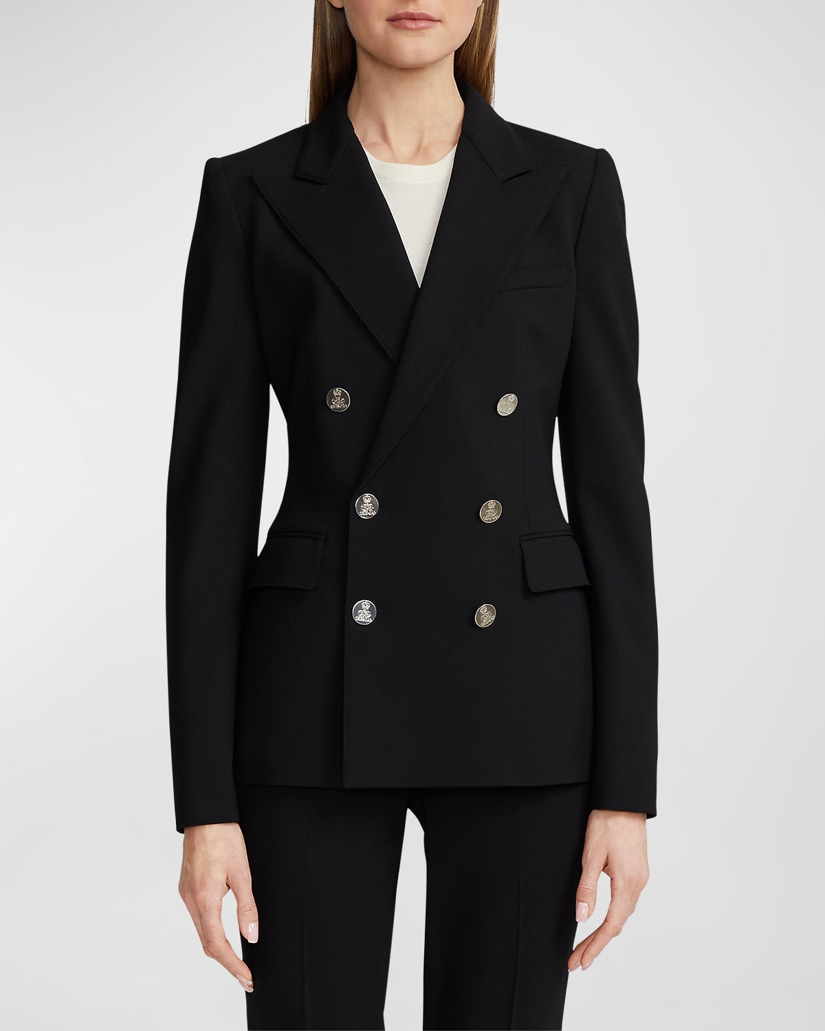 Chloe Double-Face Wool-Cashmere Double-Breasted Coat | Neiman Marcus