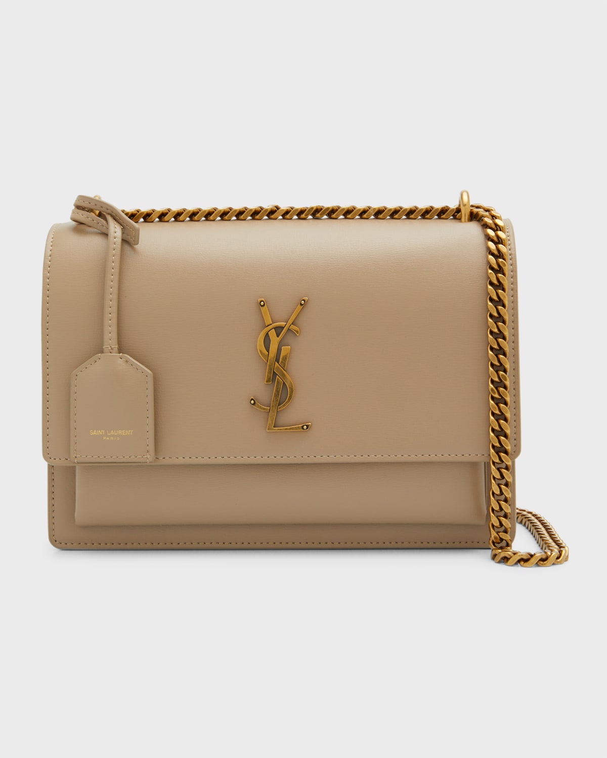 Saint Laurent Sunset Medium Monogram Ysl Crossbody Bag Neiman Marcus 