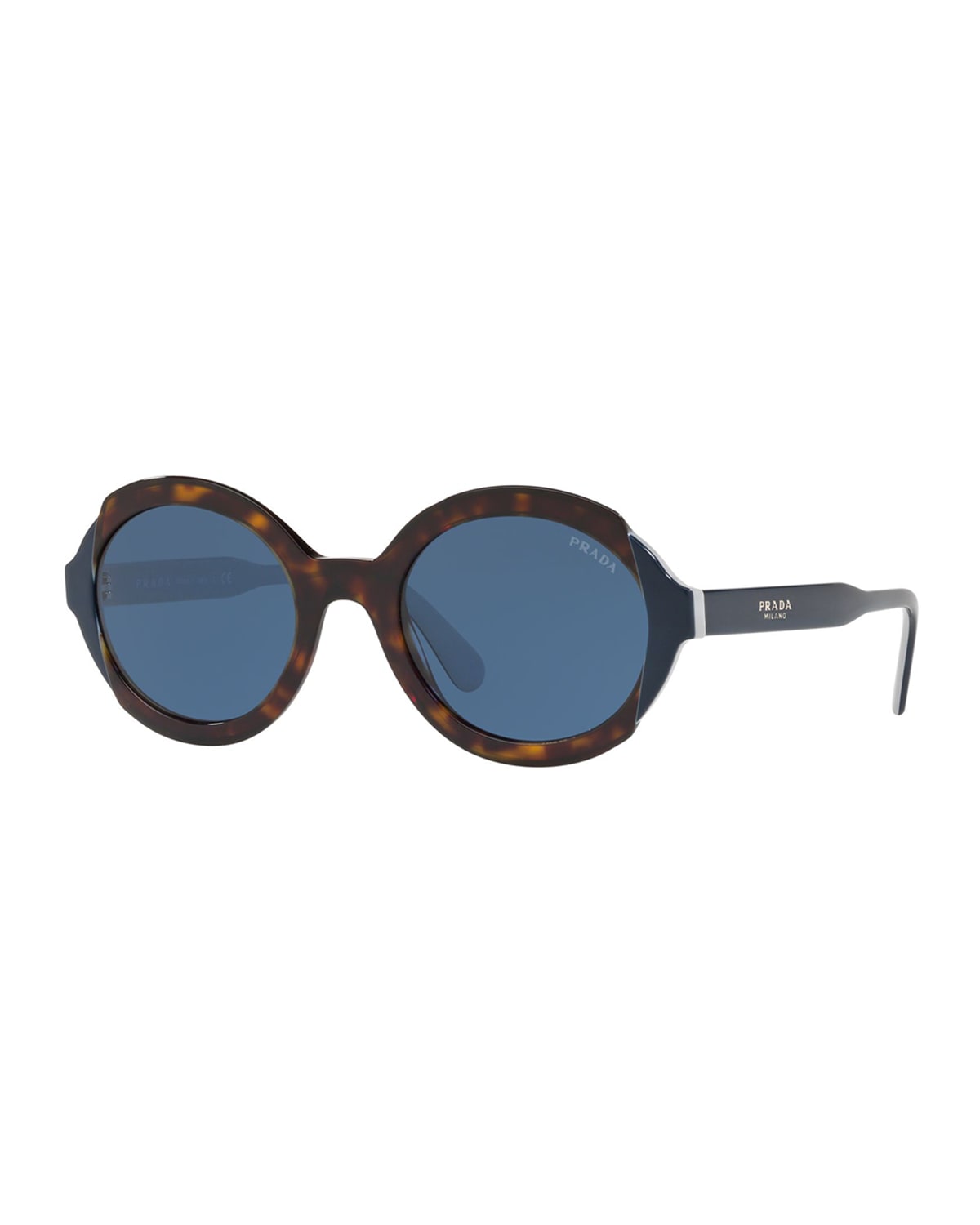 Prada Mirrored Acetate Sunglasses | Neiman Marcus