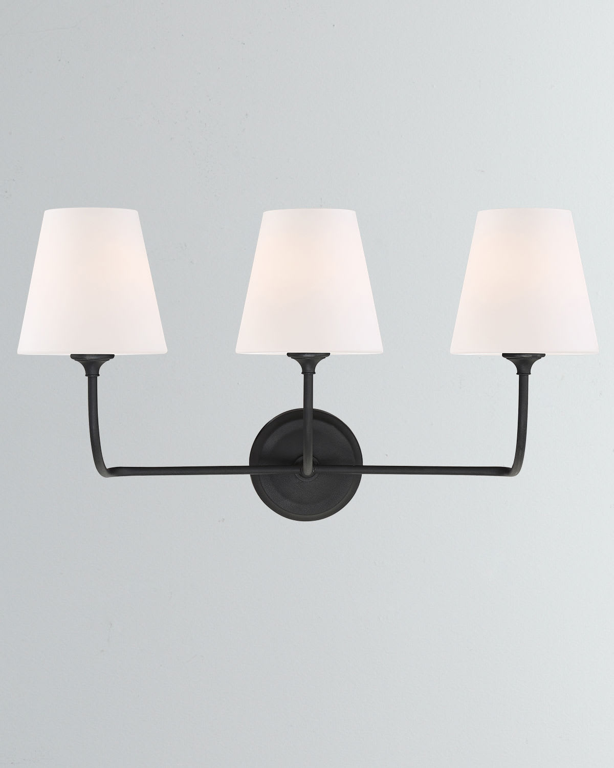 Crystorama Broche 5Light Antiqued Gold and Silver Bathroom Vanity