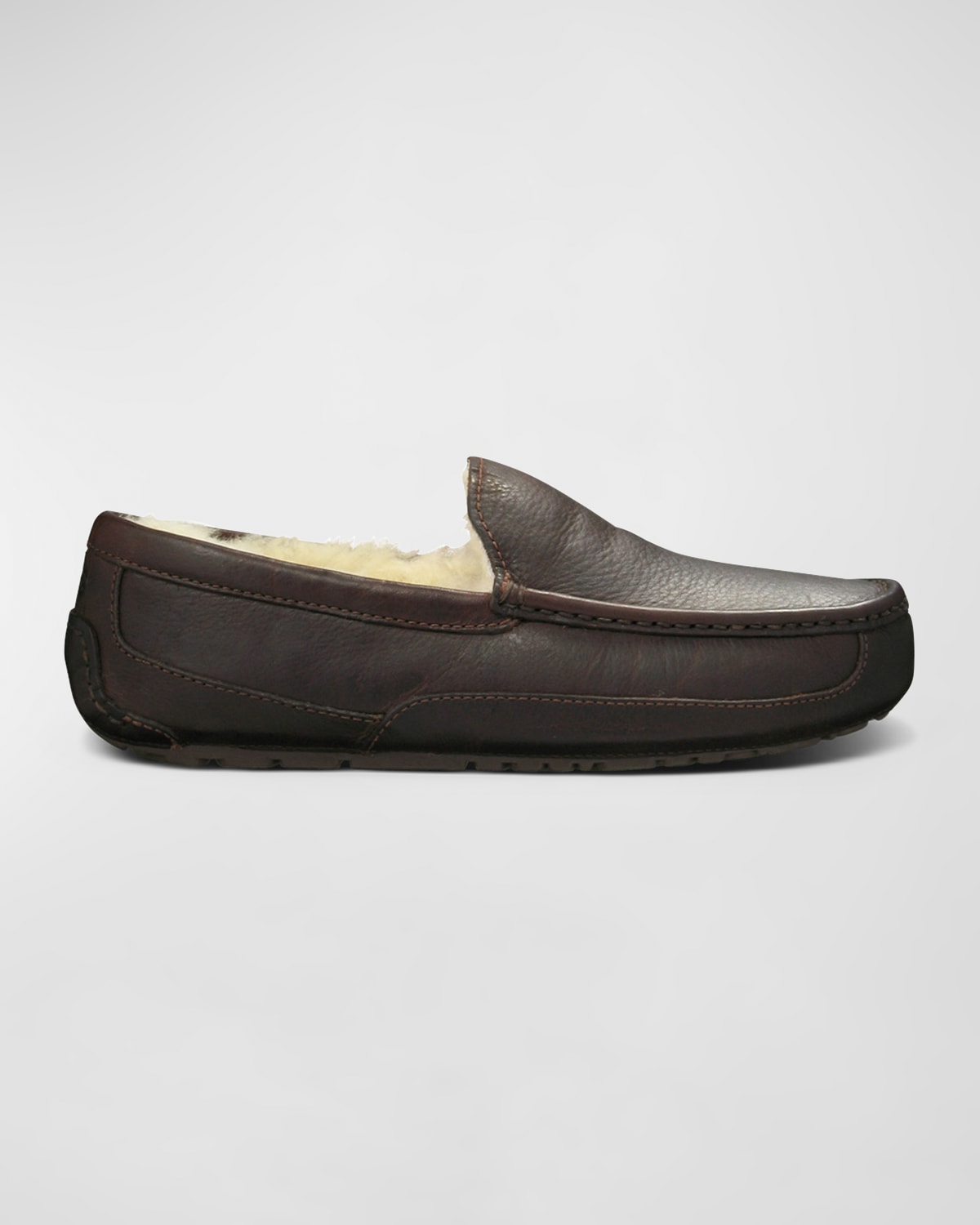 UGG Men's Ascot Leather Slippers Neiman Marcus
