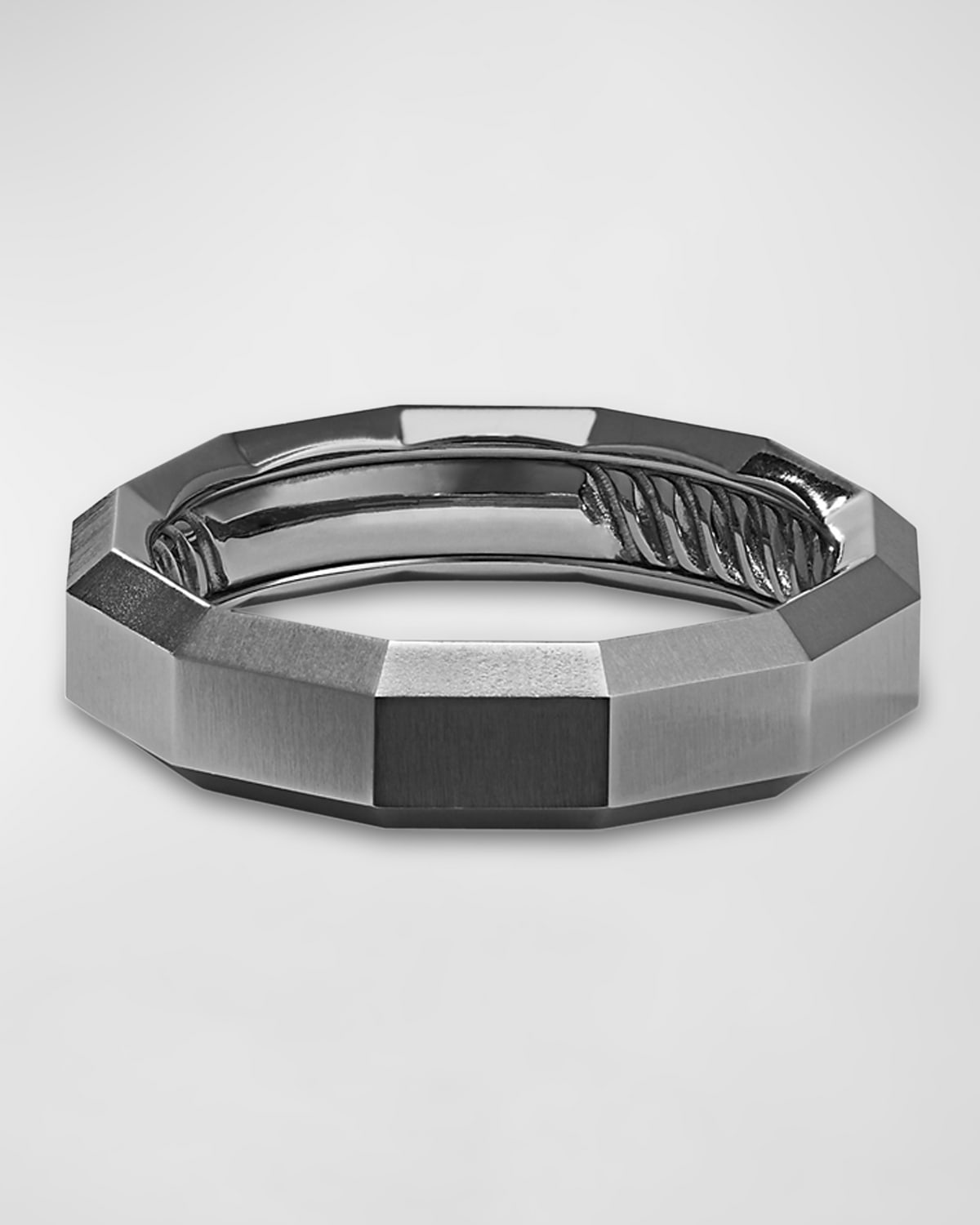 David Yurman Men's Streamline Titanium Band Ring Neiman Marcus
