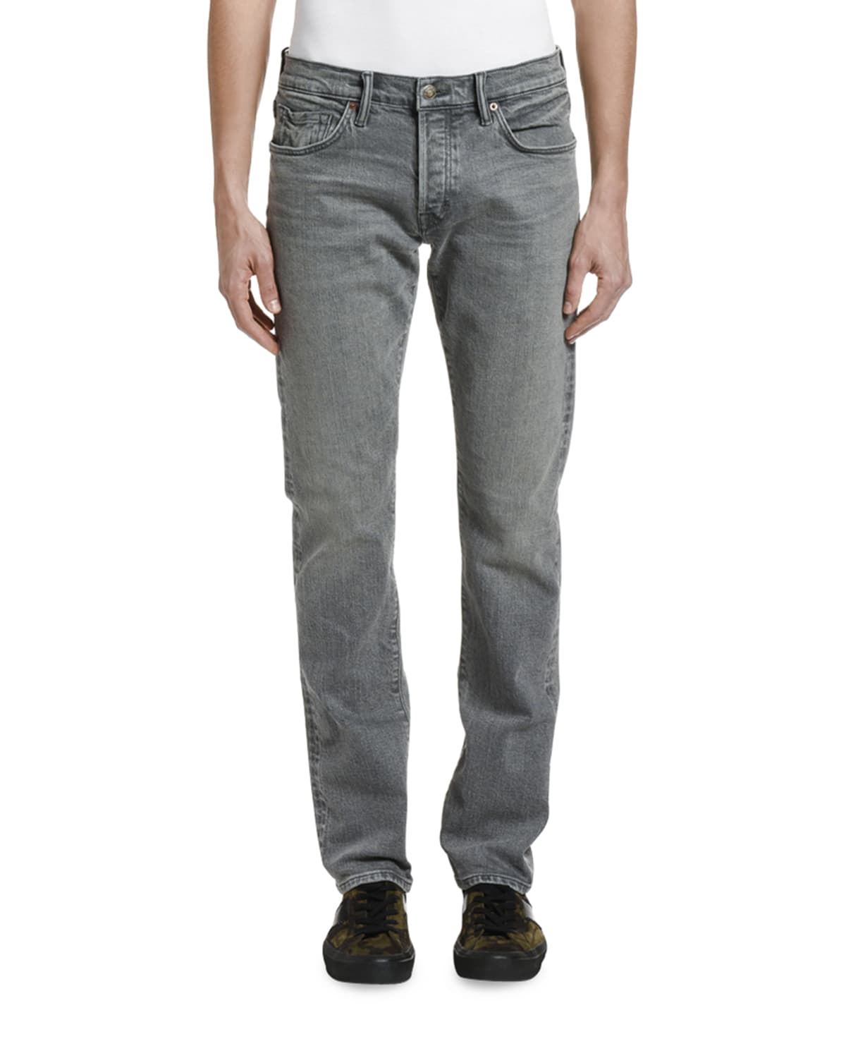 TOM FORD Men's Slim Fit Stretch-Denim Jeans | Neiman Marcus