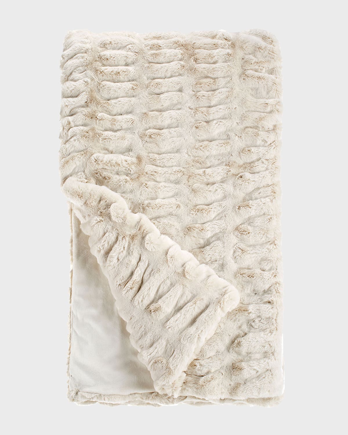 Fabulous Furs Posh FauxFur Throw Blanket Neiman Marcus