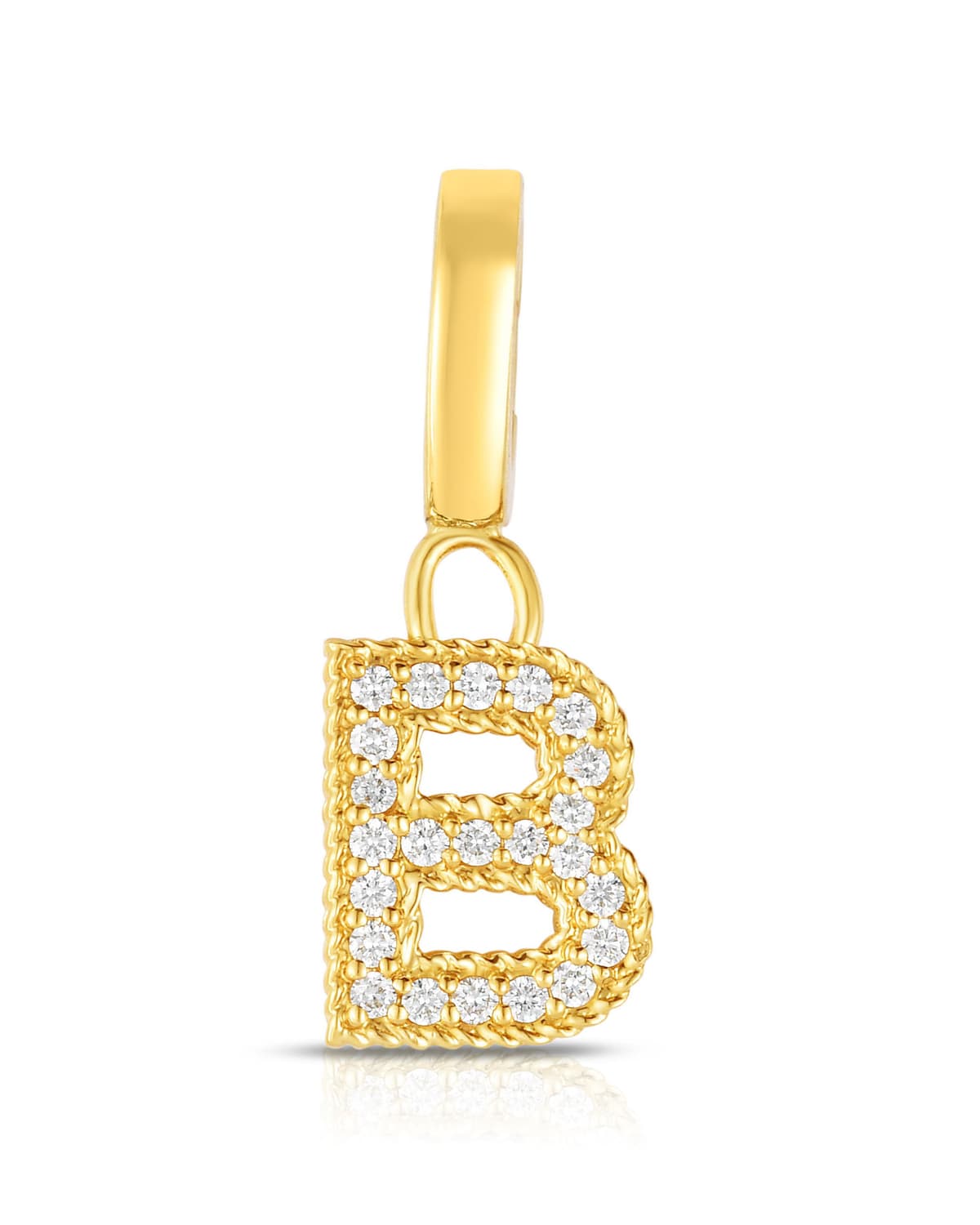 Roberto Coin 18k Diamond Princess Letter Necklace | Neiman Marcus