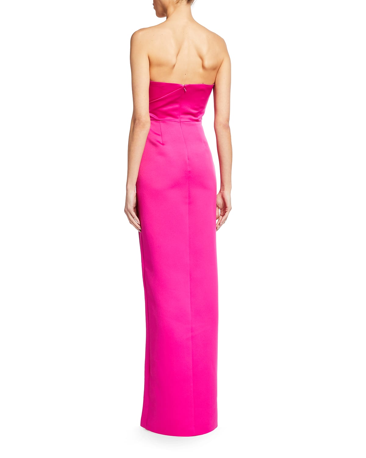 jay godfrey strapless gown