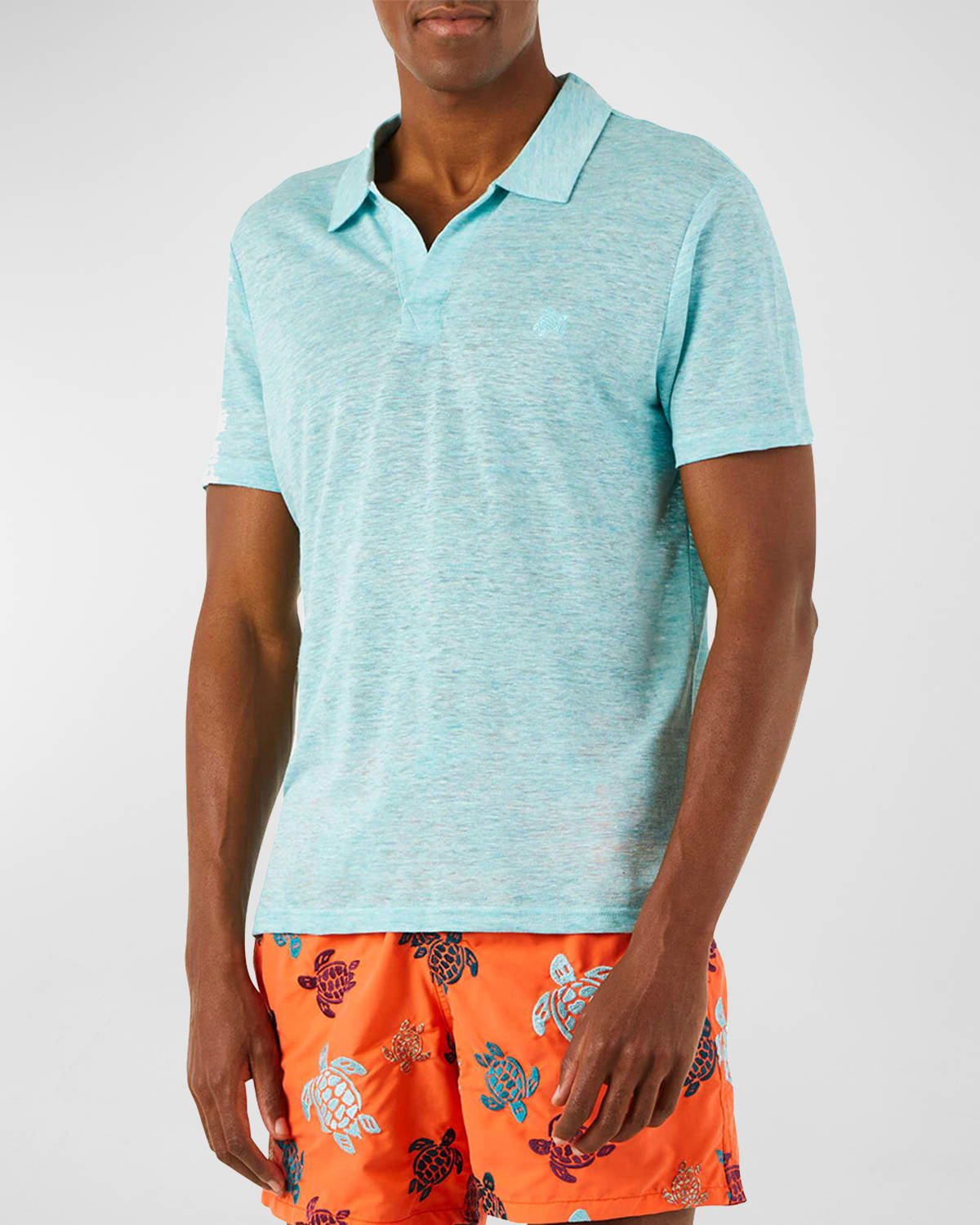 VILEBREQUIN Men Terry Polo Shirt Solid main image 1
