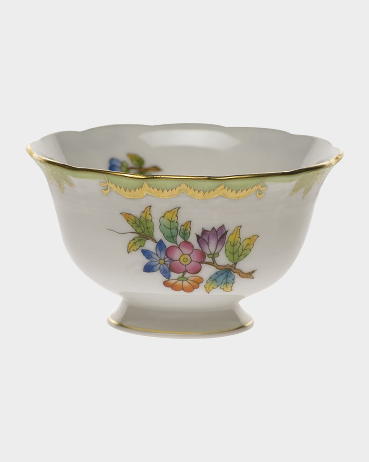 Herend Queen Victoria Open Vegetable Bowl | Neiman Marcus