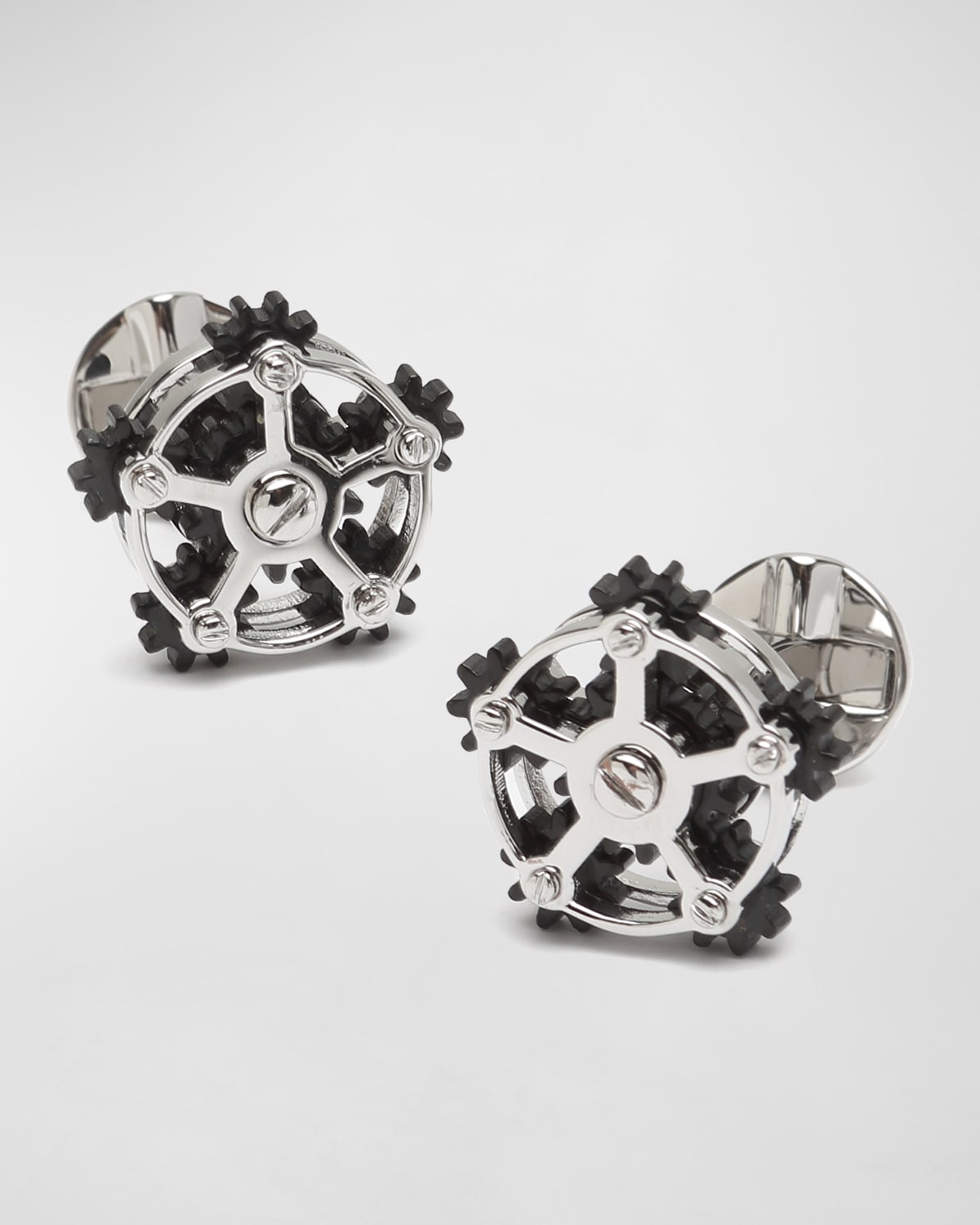 Cufflinks Inc. Rotating Gear Cufflinks Neiman Marcus