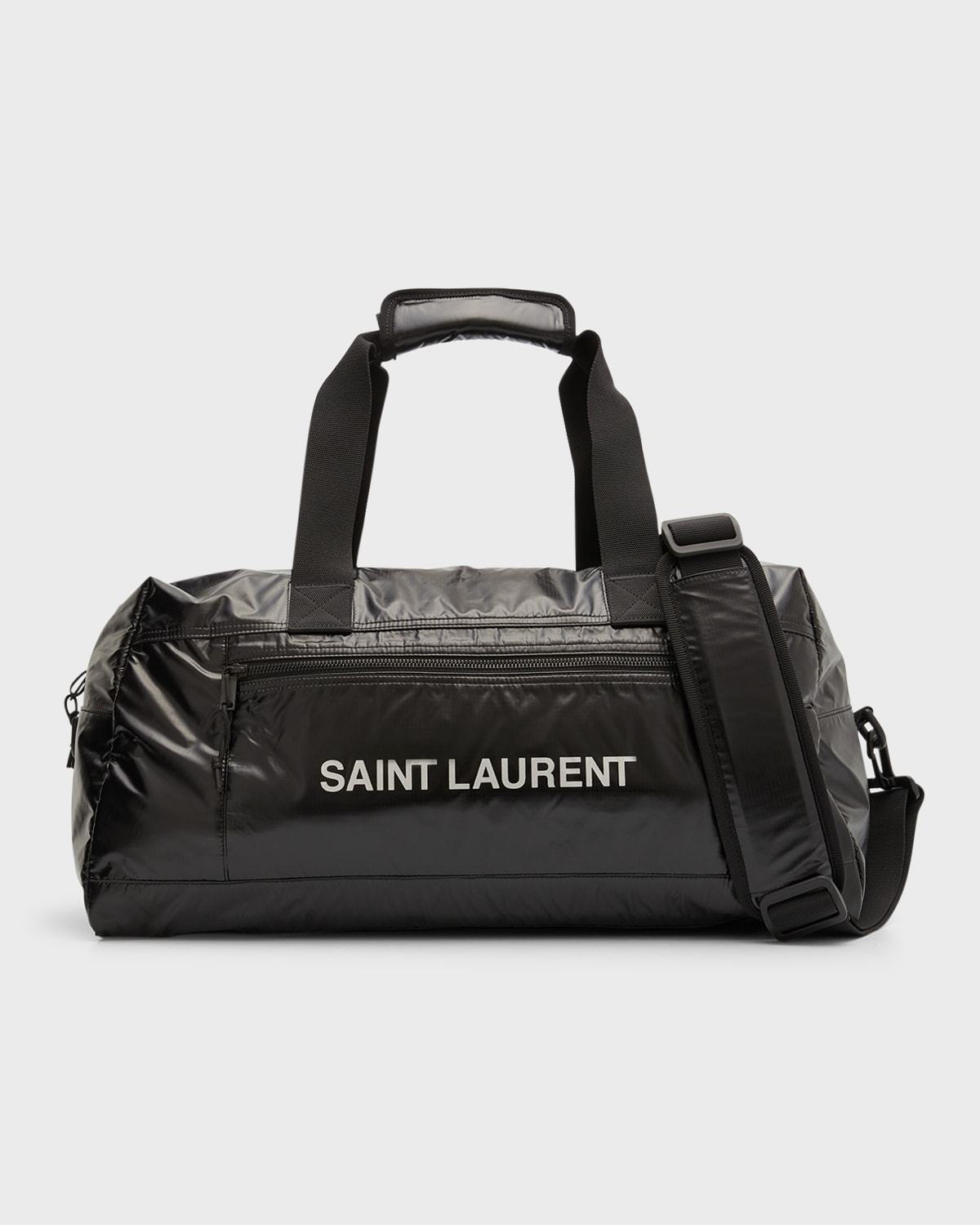 Dolce&Gabbana Men's Nylon Logo Duffel Bag Neiman Marcus