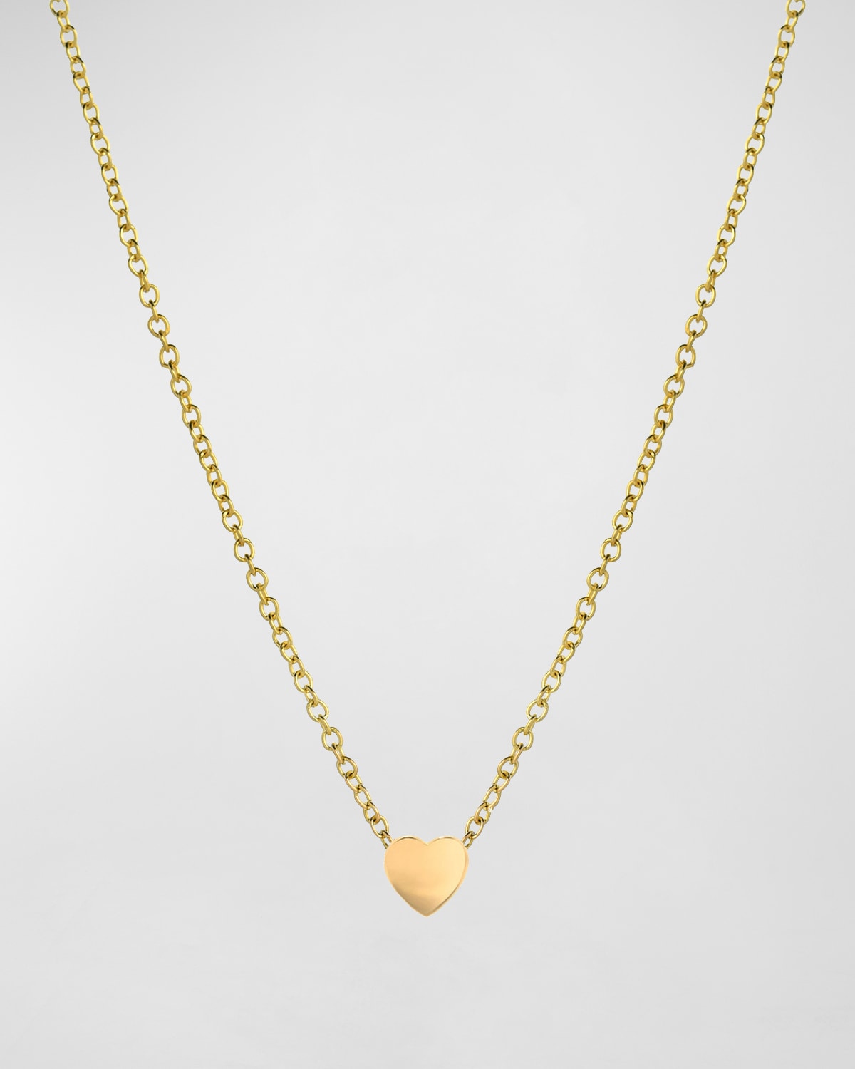 Zoe Lev Jewelry 14k Gold Wishbone Necklace Neiman Marcus