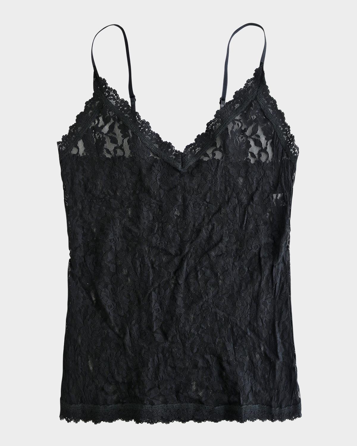 LA PERLA & Hanky Panky ブラックキャミソール Hanky Panky Signature Lace V-Front Camisole | Neiman Marcus