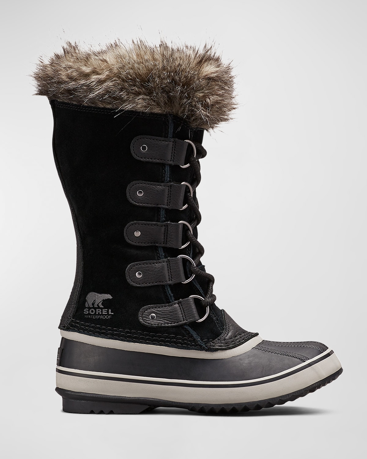 Sorel Joan Of Arctic Leather FauxFur Snow Booties Neiman Marcus