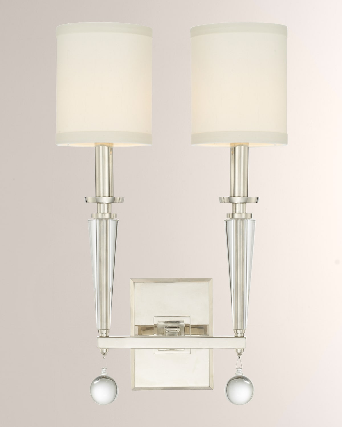 JohnRichard Collection Calcite 2Light Wall Sconce Neiman Marcus