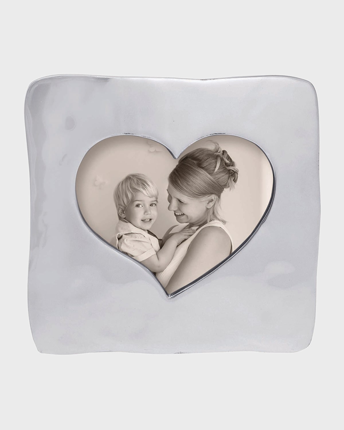 Mariposa Small Square Open Heart Frame Neiman Marcus