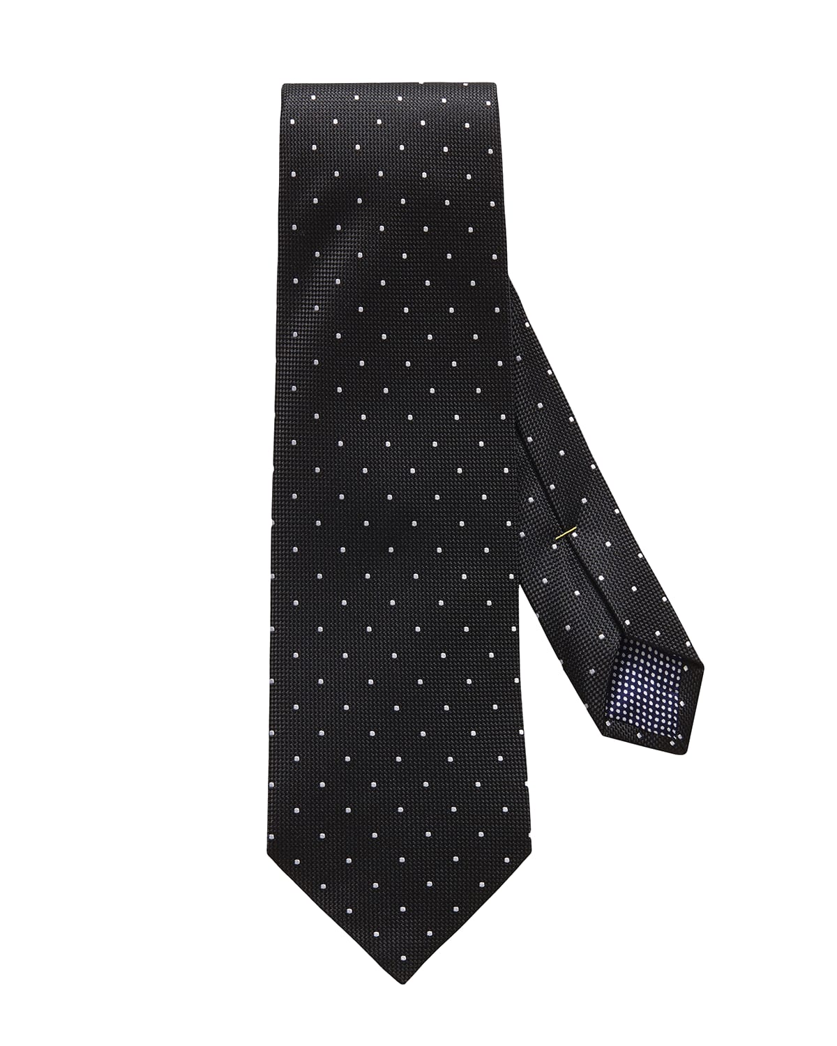 Eton Men's Polka Dot Fringe Silk Scarf Neiman Marcus