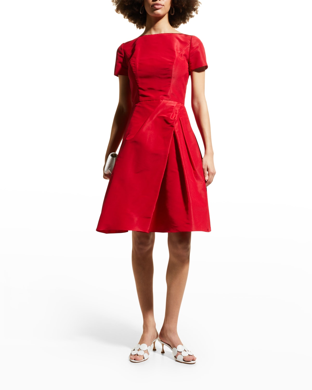 Carolina Herrera Bead-Embroidered Tulle Illusion Gown | Neiman Marcus